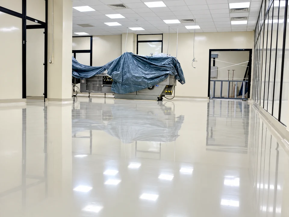 Water-based epoxy coating system