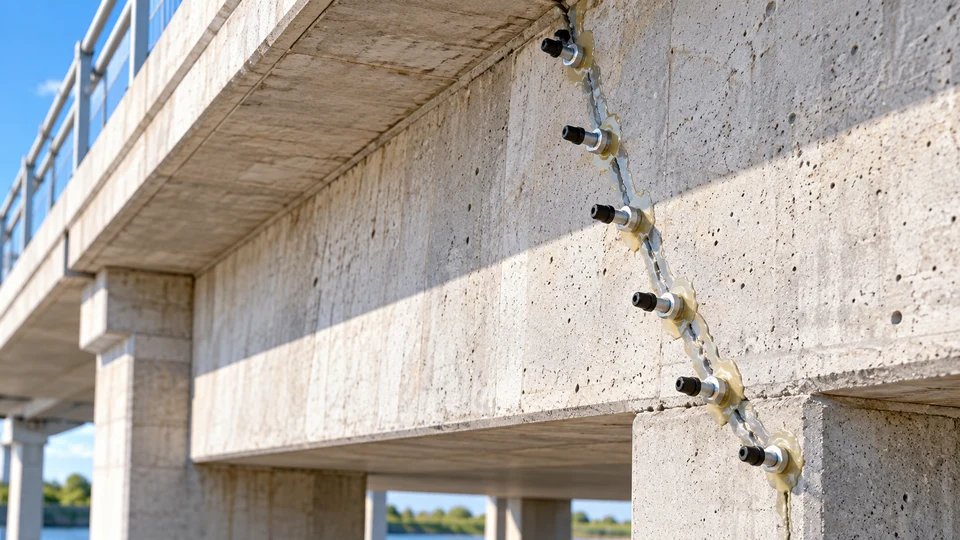 Structural epoxy crack injection
