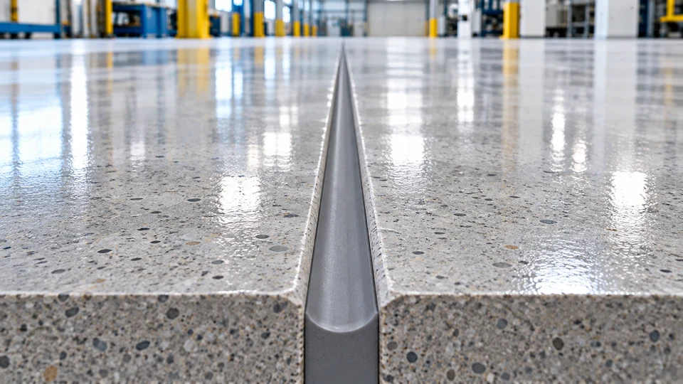 Polysulphide movement-joint sealing